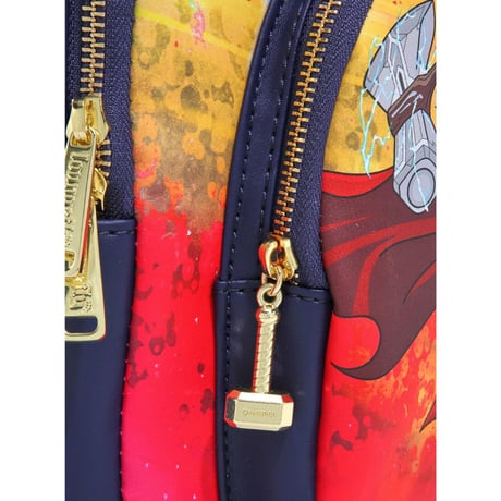 【USA直輸入】MARVEL　ソー　チビ　マイティソー　THOR　ミニ　バックパック　リュック　ラウンジフライ　loungefly backpack 　クリヘム　 ラブ＆サンダー