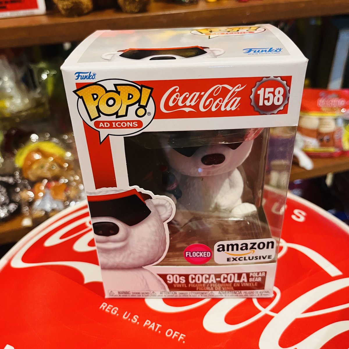 USA直輸入】POP! コカ コーラ 90年代 ポーラーベア サングラス USA直輸入】POP! コカ コーラ 90年代 ポーラーベア サングラス