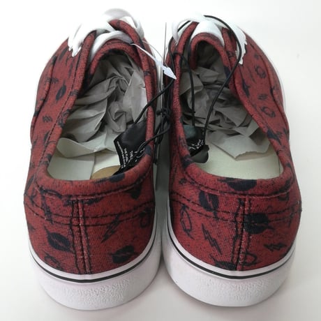 【USA直輸入】DC　フラッシュ　ロゴ　レッド　レディース　キャンバス　シューズ　靴　Flash　DCコミックス　ジャスティスリーグ　SHOES