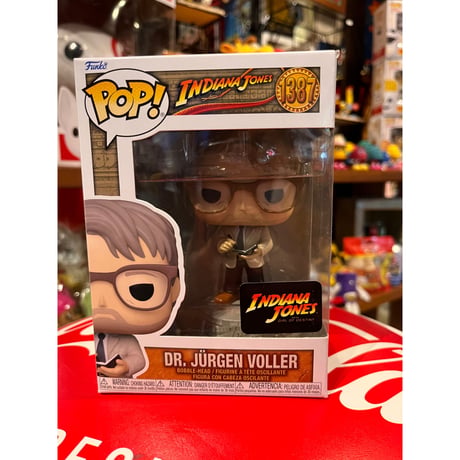 【USA直輸入】　POP!　インディ　ジョーンズ　運命のダイヤル  ドクター　フォラー　1387　FUNKO　ファンコ　フィギュア　マッツ　ミケルセン　ヴォラー