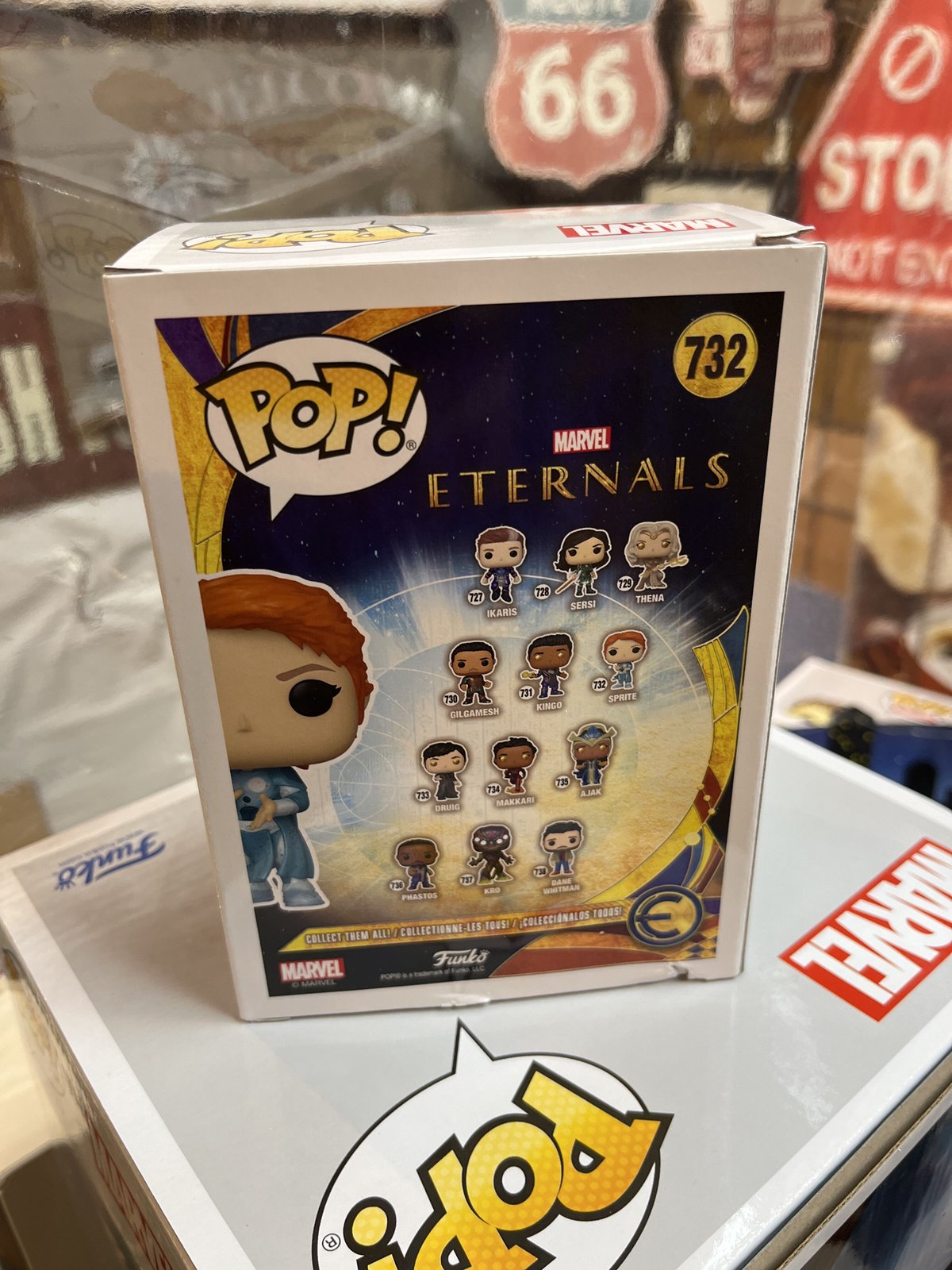 ファンコ Funko Pop エターナルズ フィギュア　４個セット ファンコ ポップ マーベル 『エターナルズ』 ドルイグ Funko Pop