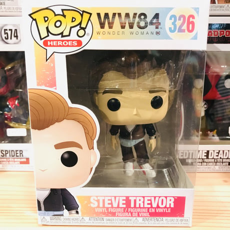 【USA直輸入】DCコミックス　ＰOP!　ワンダーウーマン　1984　映画　スティーブ・トレバー　326　FUNKO　ファンコ　フィギュア　ＷＷ84　ＤＣ　クリス・パイン