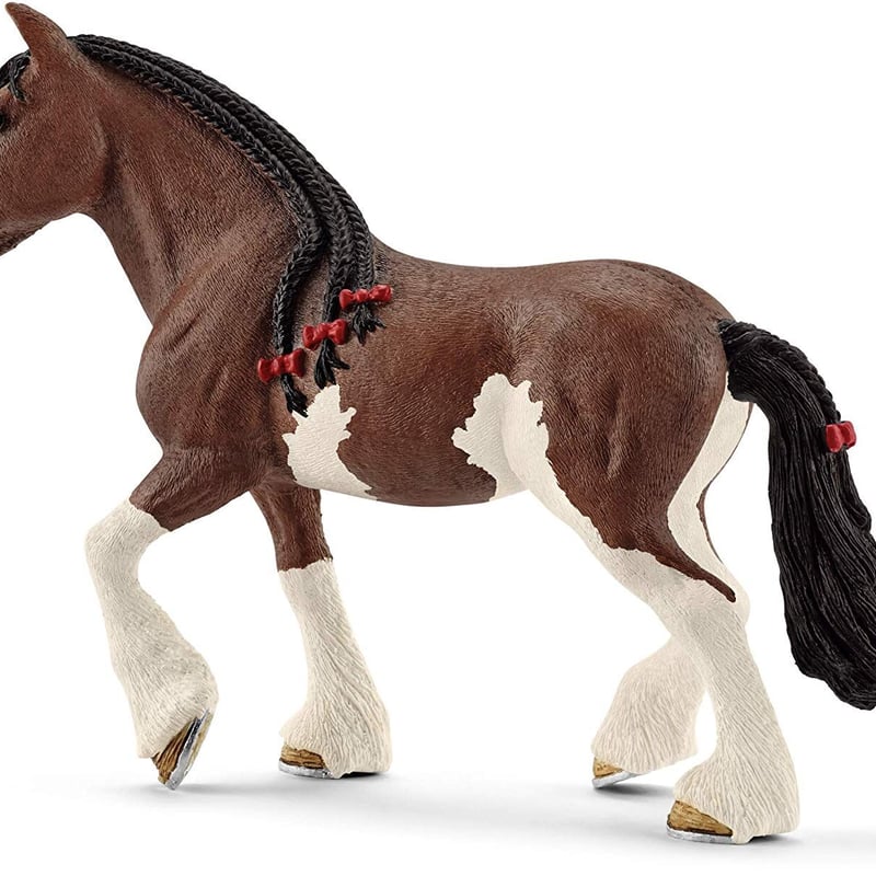 シュライヒ］ Schleich ファームワールド クライデスデール馬 (メス
