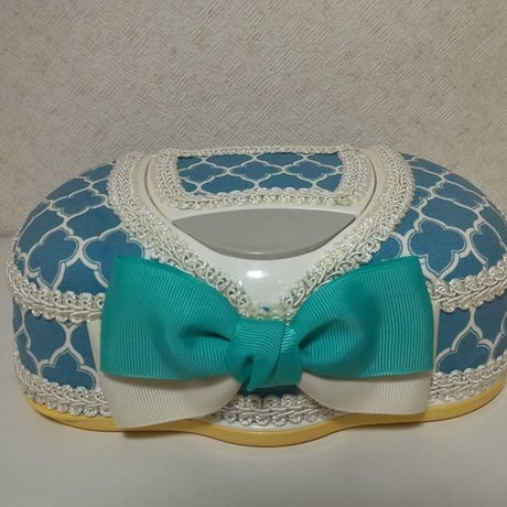 リボンおしりふきケース・モロッカン柄