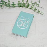 名入れオプション可！パスポートケース♡コーナリボン柄