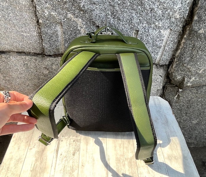 GREEN LABEL RELAXING　レザー　リュック　牛革 green label relaxing デイバック リュック シボ レザーライク