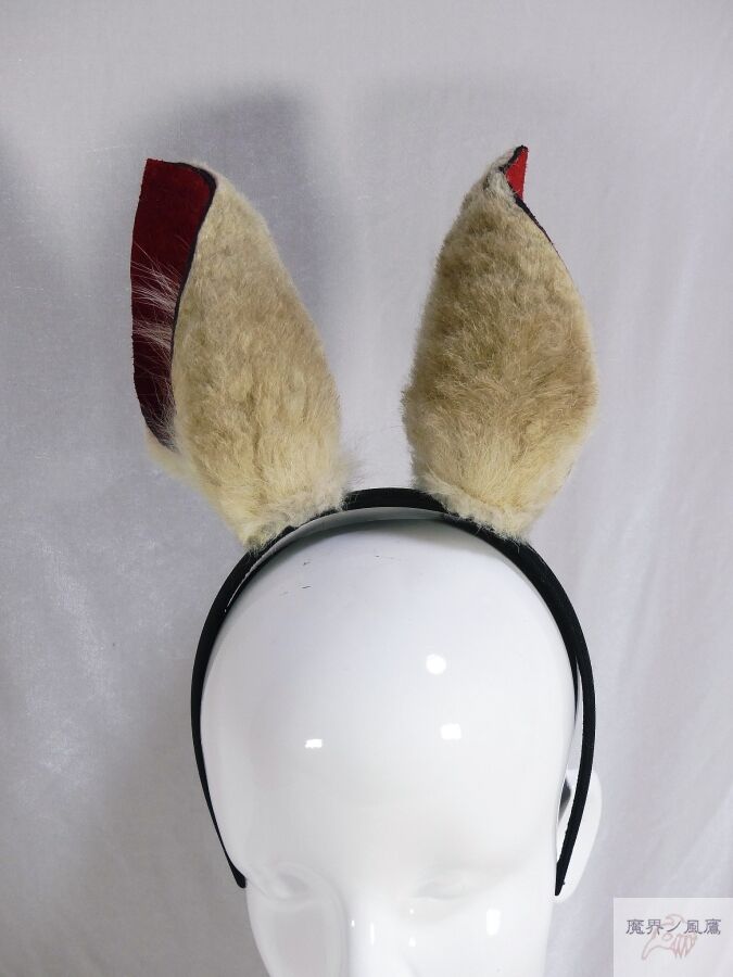 けも耳カチューシャ（ベージュ・横向き） | 魔界ノ風鷹