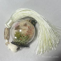 ヒヨコ頭部のキーホルダー