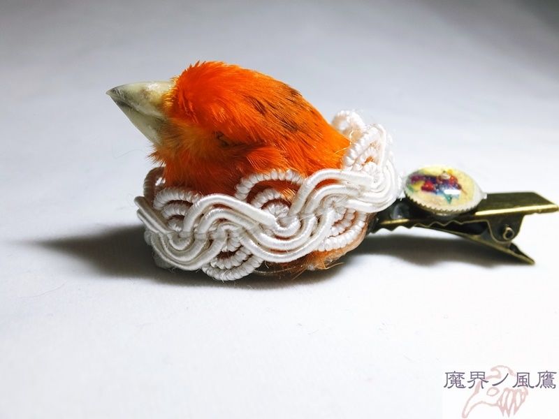 インコのヘアクリップ | 魔界ノ風鷹