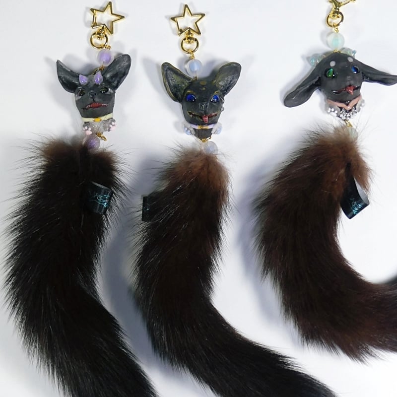 テンのしっぽストラップ | 魔界ノ風鷹