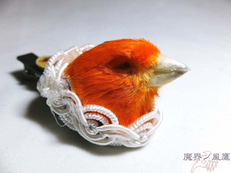 インコのヘアクリップ | 魔界ノ風鷹