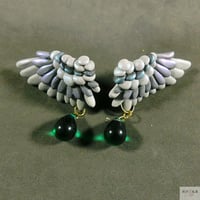 翼のブローチ　鳩5