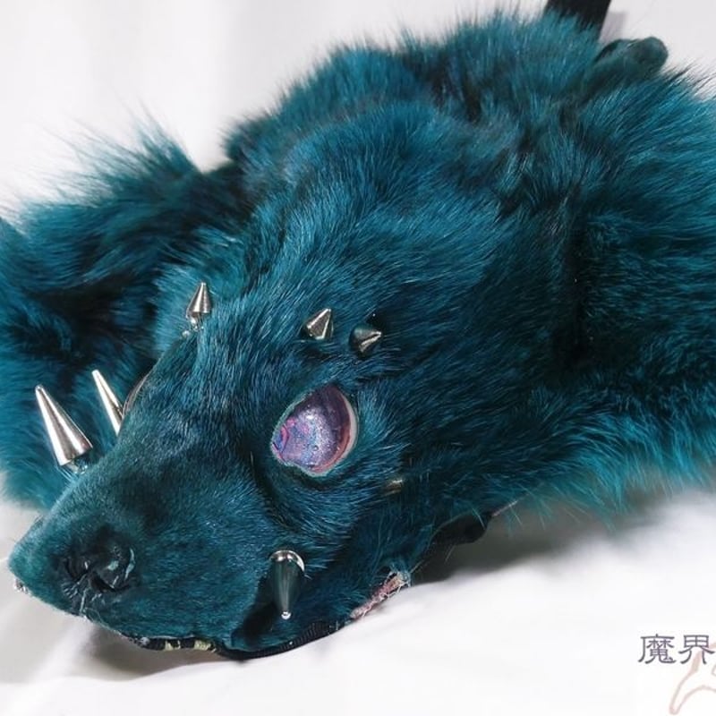 けものヘッドドレス（トゲ付き・青緑） | 魔界ノ風鷹