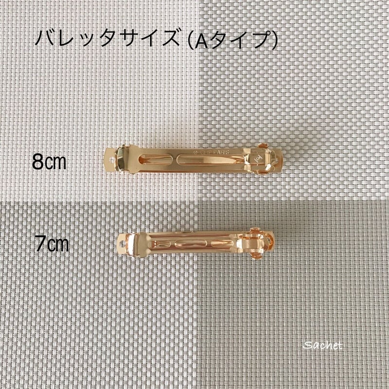 サイドパールリボンのバレッタ | Sachet サイドパールリボンのバレッタ | Sachet