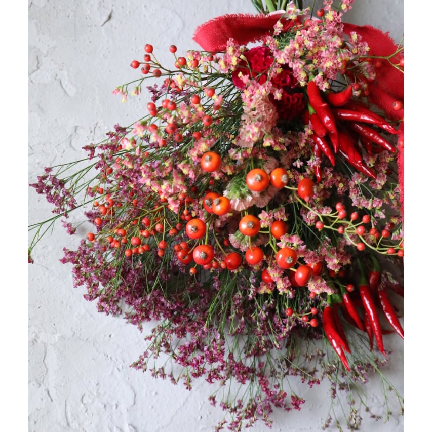 2.スターチススワッグ 8990e9f12468ffce658eee8aac02f0