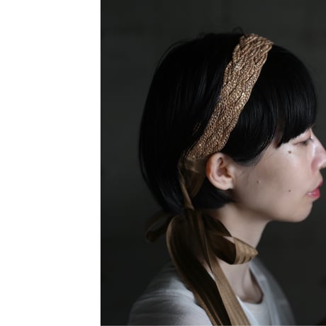 La Maison de Lyllis × OEUVRE コラボレーション「STRAW HEADTIE」