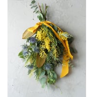 季節のグリーンで作るスワッグ（壁飾り）特大サイズ | oeuvre