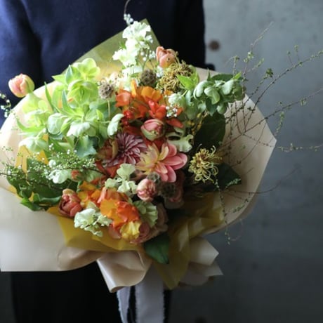 季節のお花のブーケ スタンダード20000