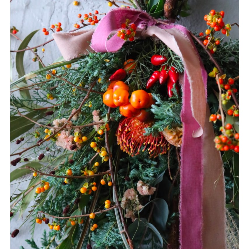 期間限定＞秋の実物スワッグ（定番サイズ） | oeuvre 