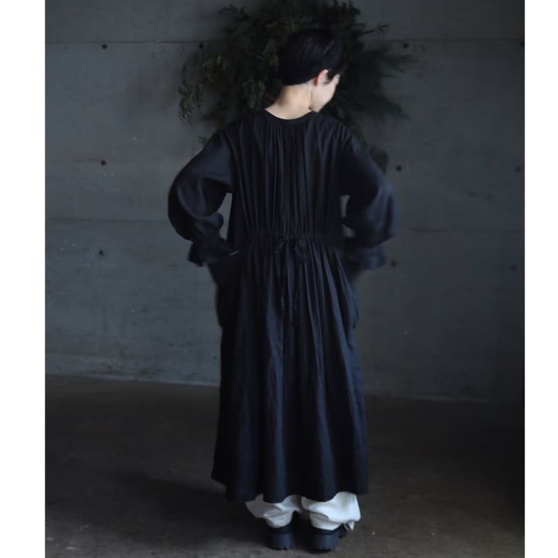 UpcycleLino × OEUVRE サイドポケット2wayワンピース | oeuvre UpcycleLino × OEUVRE サイドポケット2wayワンピース | oeuvre