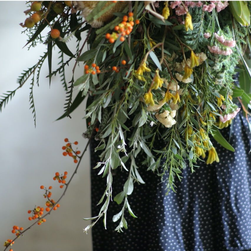 期間限定＞秋の実物スワッグ（特大サイズ） | oeuvre