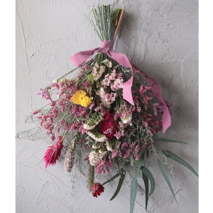 ピンクの壁掛け スワッグ strawberry様オーダー商品 ピンクの壁掛け スワッグ strawberry様オーダー商品 ピンクの