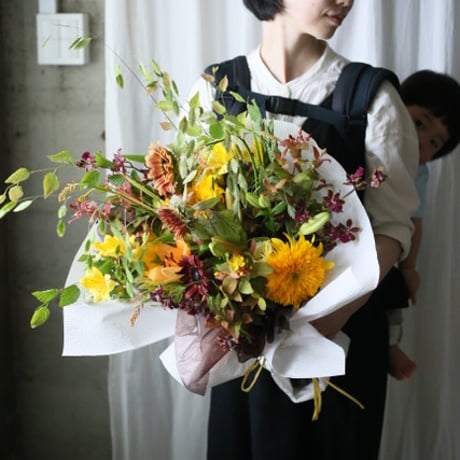 季節のお花のブーケ スタンダード20000