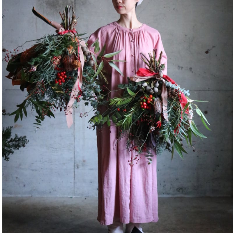 UpcycleLino × OEUVRE サイドポケット2wayワンピース | oeuvre