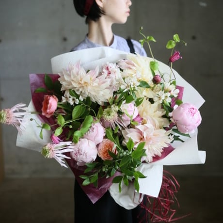 季節のお花のブーケ スタンダード20000