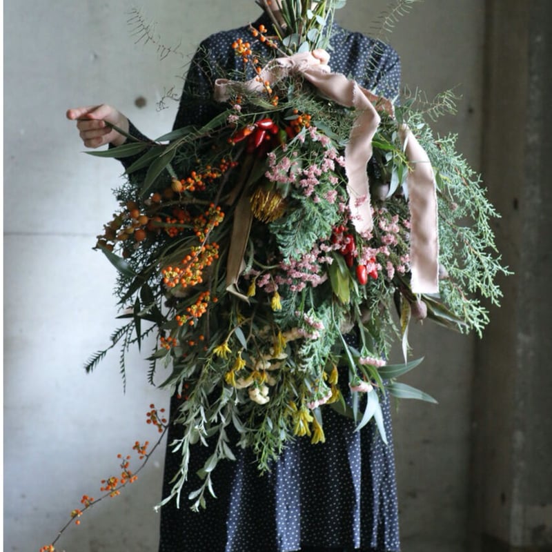 期間限定＞秋の実物スワッグ（特大サイズ） | oeuvre