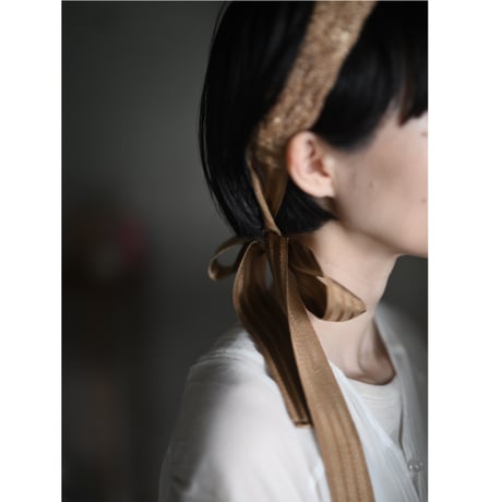La Maison de Lyllis × OEUVRE コラボレーション「STRAW HEADTIE」