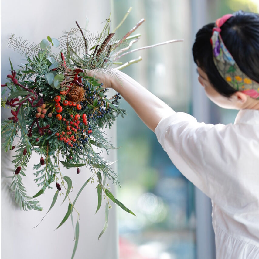 10/28(土) 11:00〜 ワークショップ：実物で彩るクリスマス