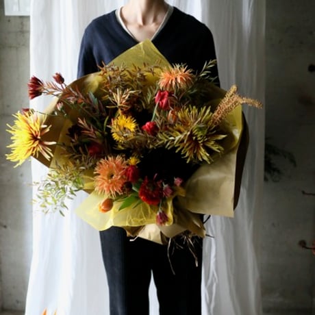 季節のお花のブーケ スタンダード20000