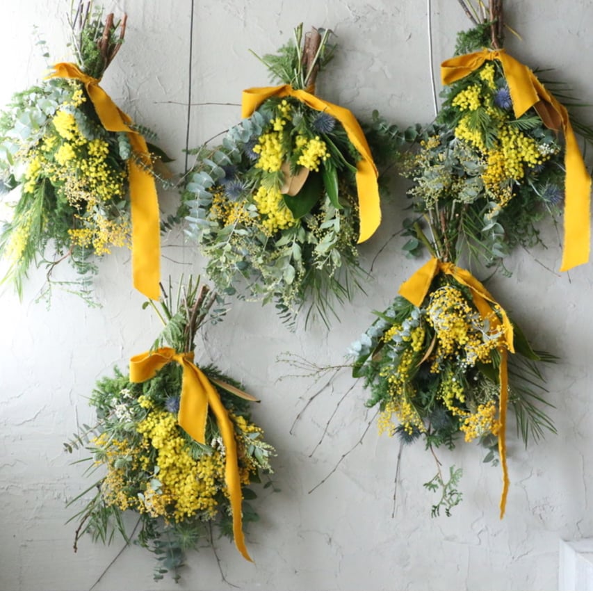 5.ミモザスワッグ ミモザ スワッグ | KAZEN 花然 - WEBSTORE