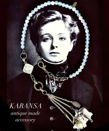 KARANSA/カランサ　KN-501《シスターA.Sへ捧ぐ・ムーンストーン》 天然石ネックレス