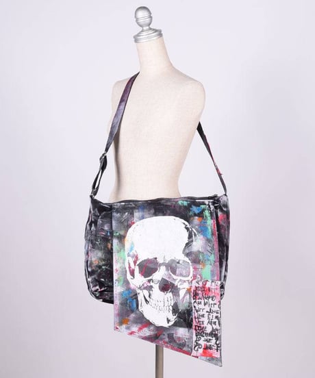 h.NAOTO/エイチ・ナオト　Destroy Action Paint Bag