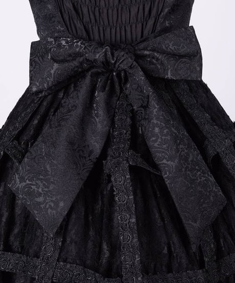 h.NAOTO/エイチ・ナオト　Blue Bloody Rose Bird Cage Dress (Msize)