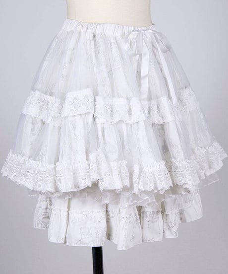 h.NAOTO/エイチ・ナオト　Fluffy Bunny Volume Pannier / WH