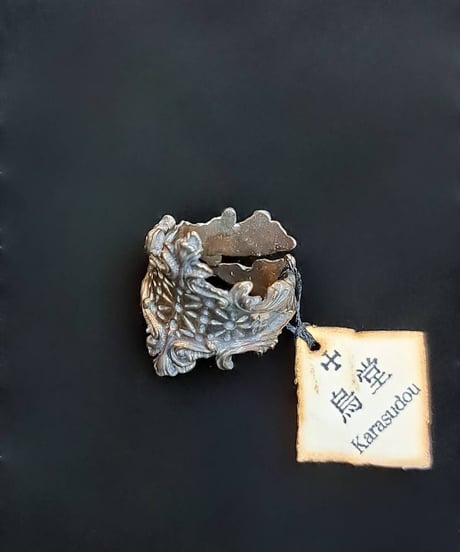 烏堂/からすどう　仕立て屋の指輪（SV925/黒）