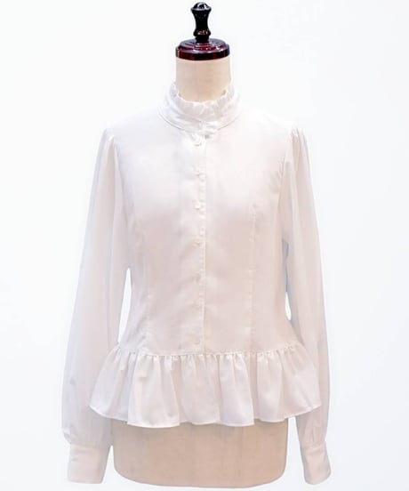 Perla nell' ostrica　【Msize】Thetis Blouse（white）