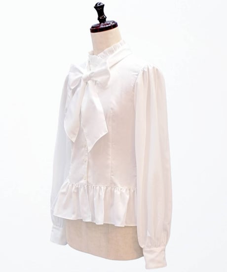 Perla nell' ostrica　【Msize】Thetis Blouse（white）
