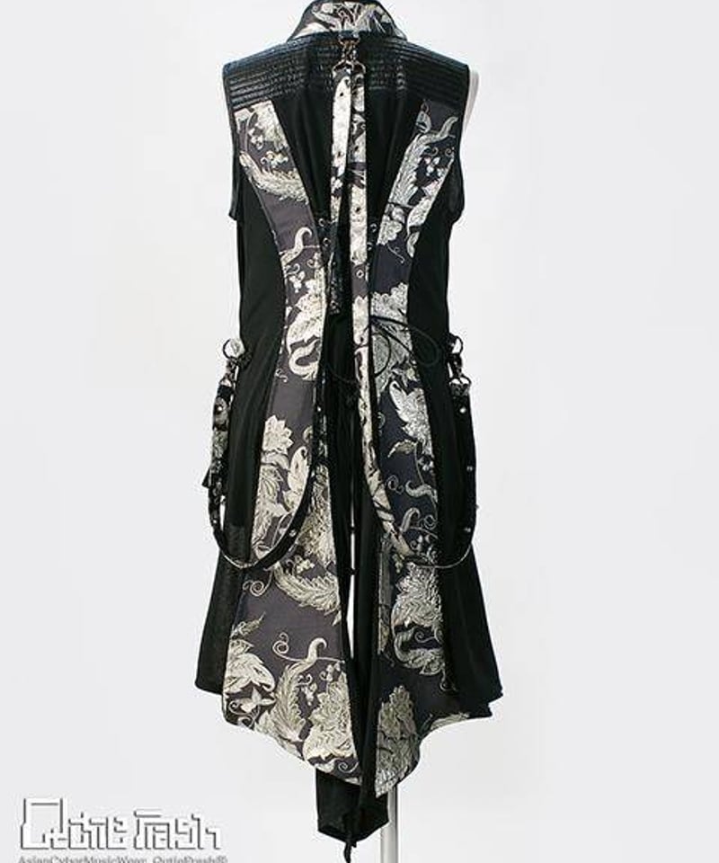 QutieFrash/キューティーフラッシュ9918-BT 後ろロングチャイナベスト