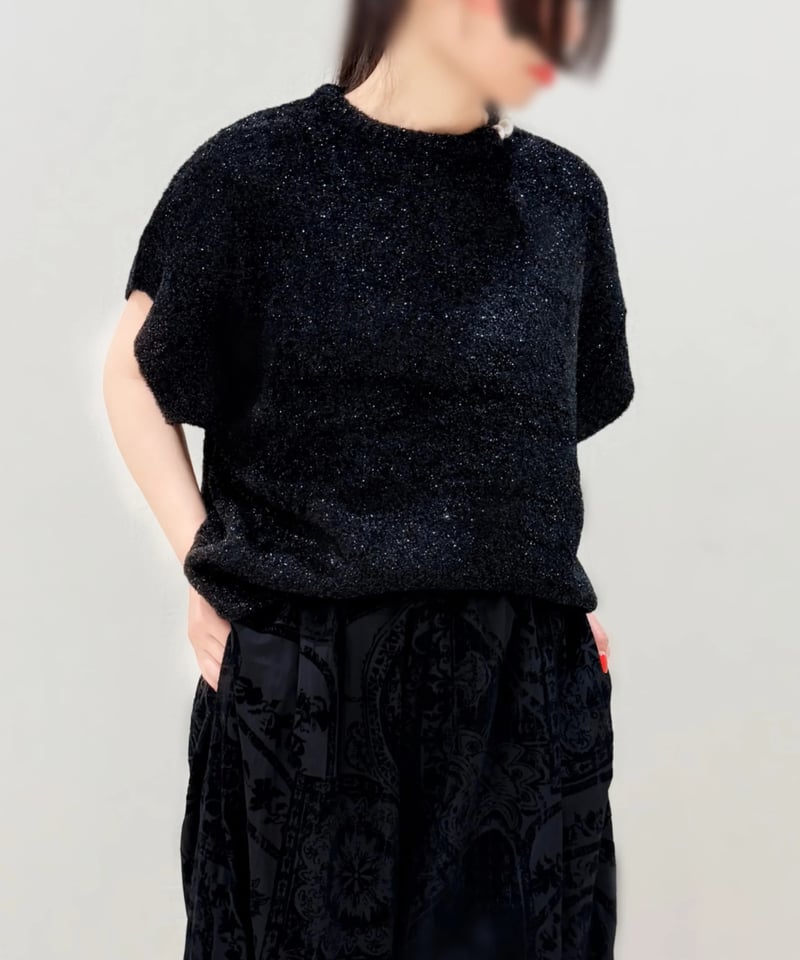 4298 SHIZUKA KOMURO きらきらパールニット [561-980012] | A