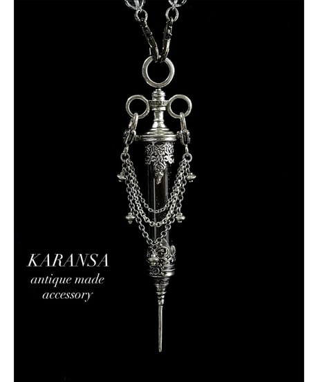 KARANSA/カランサ　KN562　ホーリーシリンジ・ルビー　ネックレス・2way