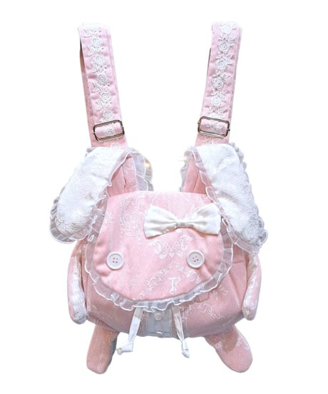 h.NAOTO/エイチ・ナオト　Lovely Bunny Frill Backpack / PK