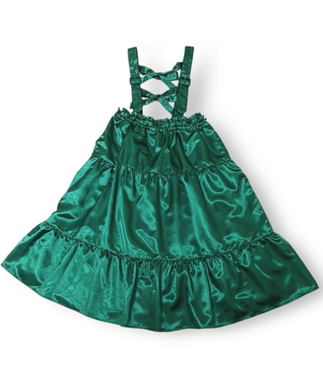 Perla nell' ostrica　125045-3   Clio Skirt 　 ーShantungVer.ー   （Green）