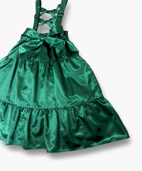 Perla nell' ostrica　125045-3   Clio Skirt 　 ーShantungVer.ー   （Green）