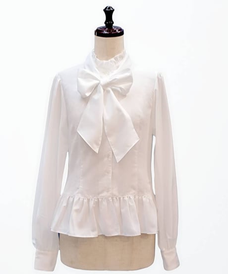 Perla nell' ostrica　【Msize】Thetis Blouse（white）