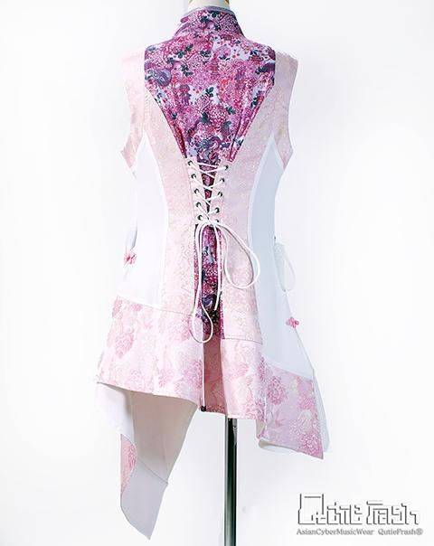 QutieFrash/キューティーフラッシュ 9891-OP 胸開きチャイナチュニック