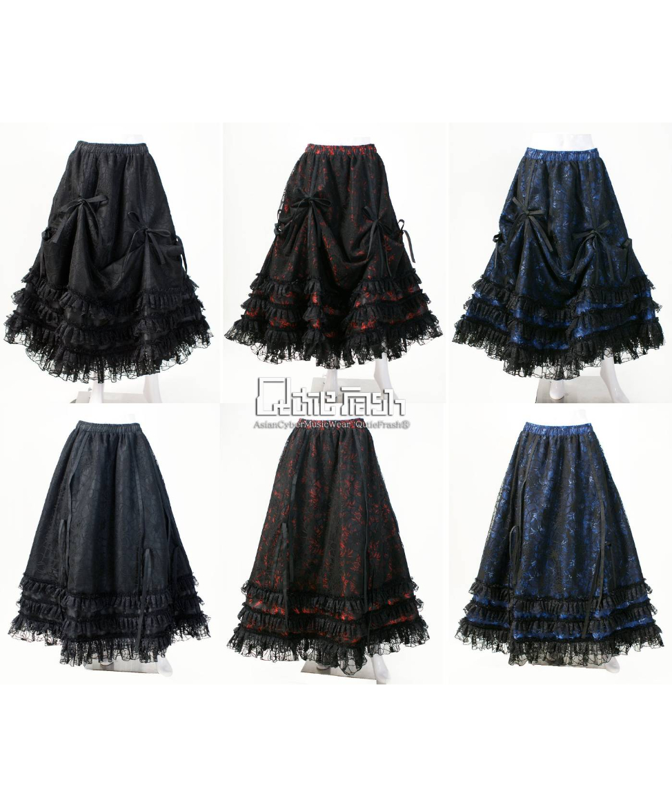 QutieFrash/キューティーフラッシュ 9923-SK 蜘蛛メッシュロンスカ